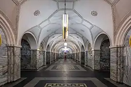 Центральный зал станции «Парк культуры»