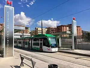 CAF Urbos 3 del Metropolitano de Granada