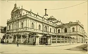 El templo en 1918.