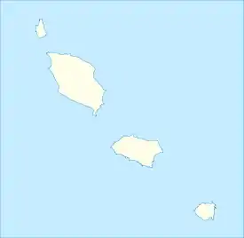 Mapa de las islas