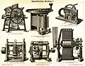 "Máquinas eléctricas magnéticas" I hacia el 1890