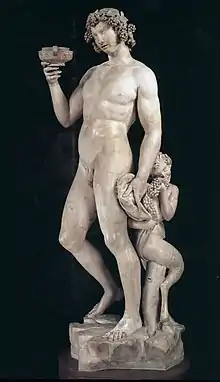 Michelangelo: Baco, Museo del Bargello.