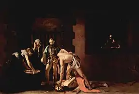 La decapitación de San Juan Bautista (Caravaggio), de 1608.