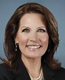 Michele BachmannRepresentante de la Cámara por Minnesota Se retiró de la contienda el 4 de enero de 2012