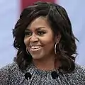 Michelle ObamaServicio 2009–2017Nació en 1964 (59 años)Esposa de Barack Obama