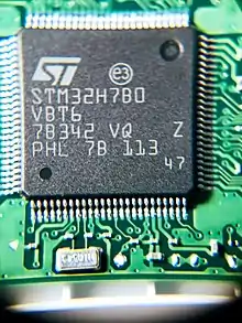 Microcontrollore STM32H7B0VBT6