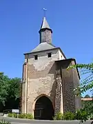 Campanario porche de Mimizan (Landes)