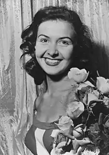 Miss Mundo 1953Denise Perrier  Francia.