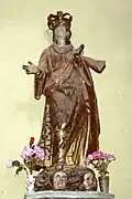Talla de Nuestra Señora de la Asunción.