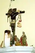 Réplica del Cristo Negro de Esquipulas.