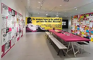 Exposición de las Guerrilla Girls