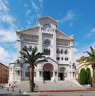 Catedral de la Immaculada Concepción  del Principado de Mônaco (1875-1903)