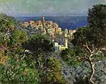 Vista de Bordighera (1884), Claude Monet.