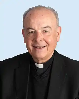 Alfonso Milián Sorribas (1939-2020), obispo titular de Diana y auxiliar de Zaragoza (2000-2004) y obispo emérito de Barbastro-Monzón (2004-2014).