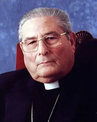 Ignacio Noguer Carmona (1931-2019), obispo de Guadix (1976-1990), obispo coadjutor de Huelva (1990-1993) y obispo de Huelva (1993-2006).