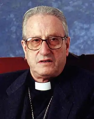 José María Setién Alberro (1928-2018), obispo de San Sebastián (1979-2000)