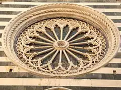 Italia, Monterosso al Mare, Iglesia de San Juan Bautista (1282-1307).