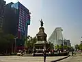 Monumento a Cuauhtémoc y Reforma 222.