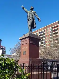 Monumento a Monteagudo, Parque Patricios