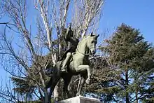 Monumento a Simón Bolívar, obra de Emilio Laiz Campos.