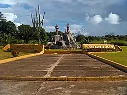 Monumento a Santa Bárbara y al Padre Boyas