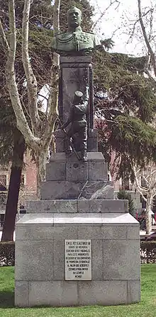 Monumento al Capitán Melgar en Madrid