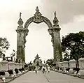 Vista del Arco de Triunfo en 1970.