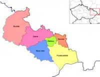 Distritos de Moravia y Silesia