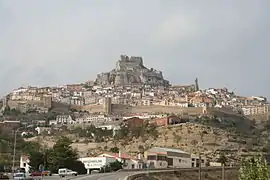 Vista general de Morella, en Castellón.