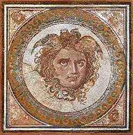 Mosaico de Medusa (Detalle)