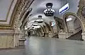 Estación Kíevskaya de metro -.