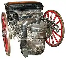 Motor trasero de Léon Serpollet (1888)