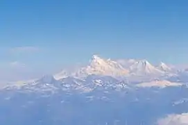 El Chomolhari visto desde un vuelo Katmandú-Paro