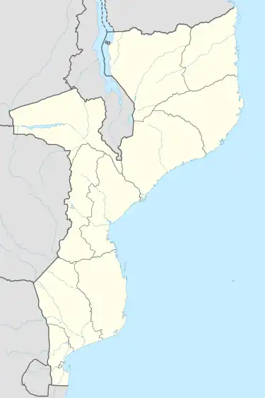 Cuamba ubicada en Mozambique