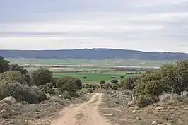 Panorama de Padiernos y Muñochas desde la sierra de Yemas en el Valle de Amblés