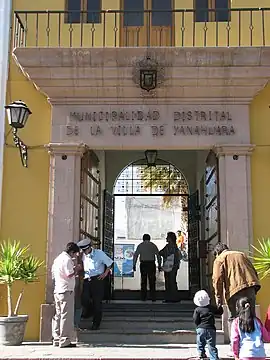 Municipalidad de Yanahuara, Arequipa.