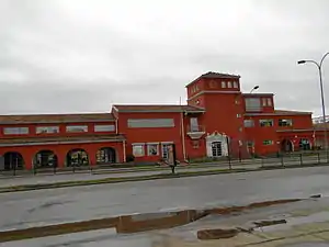 Estación de Ferrocarriles de La Serena (1944).