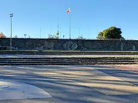 Mural de María Martner a Bernardo O'Higgins