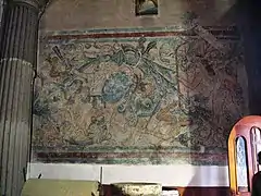 Murales del Templo y exconvento de San Miguel Arcángel en Ixmiquilpan.