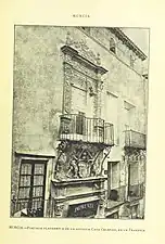 Casa de los Celdranes antes de su derribo