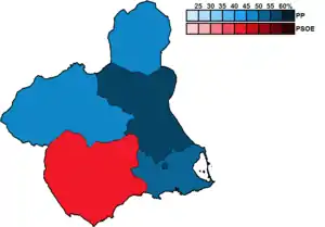 Elecciones a la Asamblea Regional de Murcia de 1999