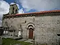 Muro sur del la iglesia.