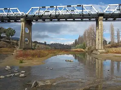 Puente Tharwa, sobre el río Murrumbidgee