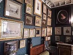 Primer piso, dormitorio, Museo Gustave Moreau.