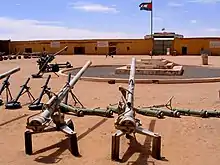 Armas del ejército estacionadas en el Museo del Ejército de Liberación Popular.