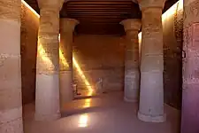 Columnas del Templo de los Leones