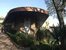 Primera vista del Museo del Caracol. Chapultepec, México