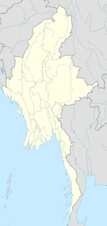 Mawlamyaing ubicada en Birmania