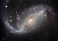 Imagen de NGC 1672 por el HST