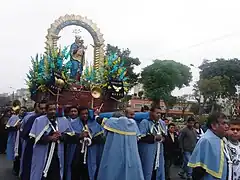 Procesión de Nuestra Señora del Sagrado Corazón de Lince.